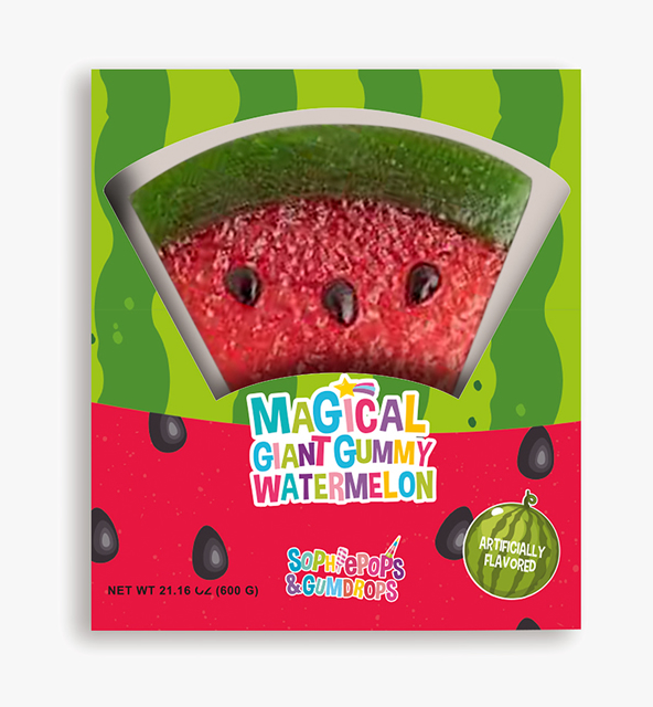Magical Giant Gummy Watermelon
