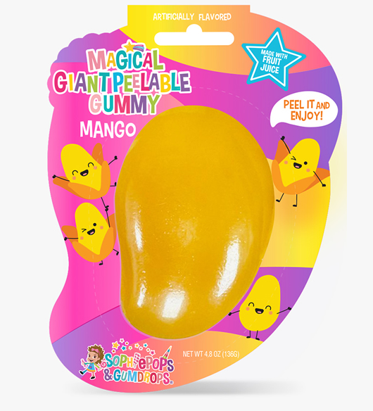 Magical Giant Peelable Mango Gummy