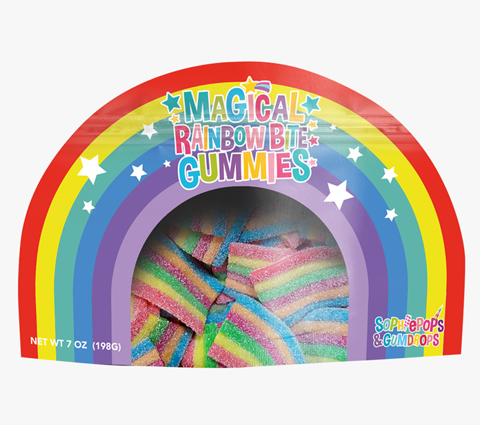 Magical Rainbow Pouch with Rainbow Bites